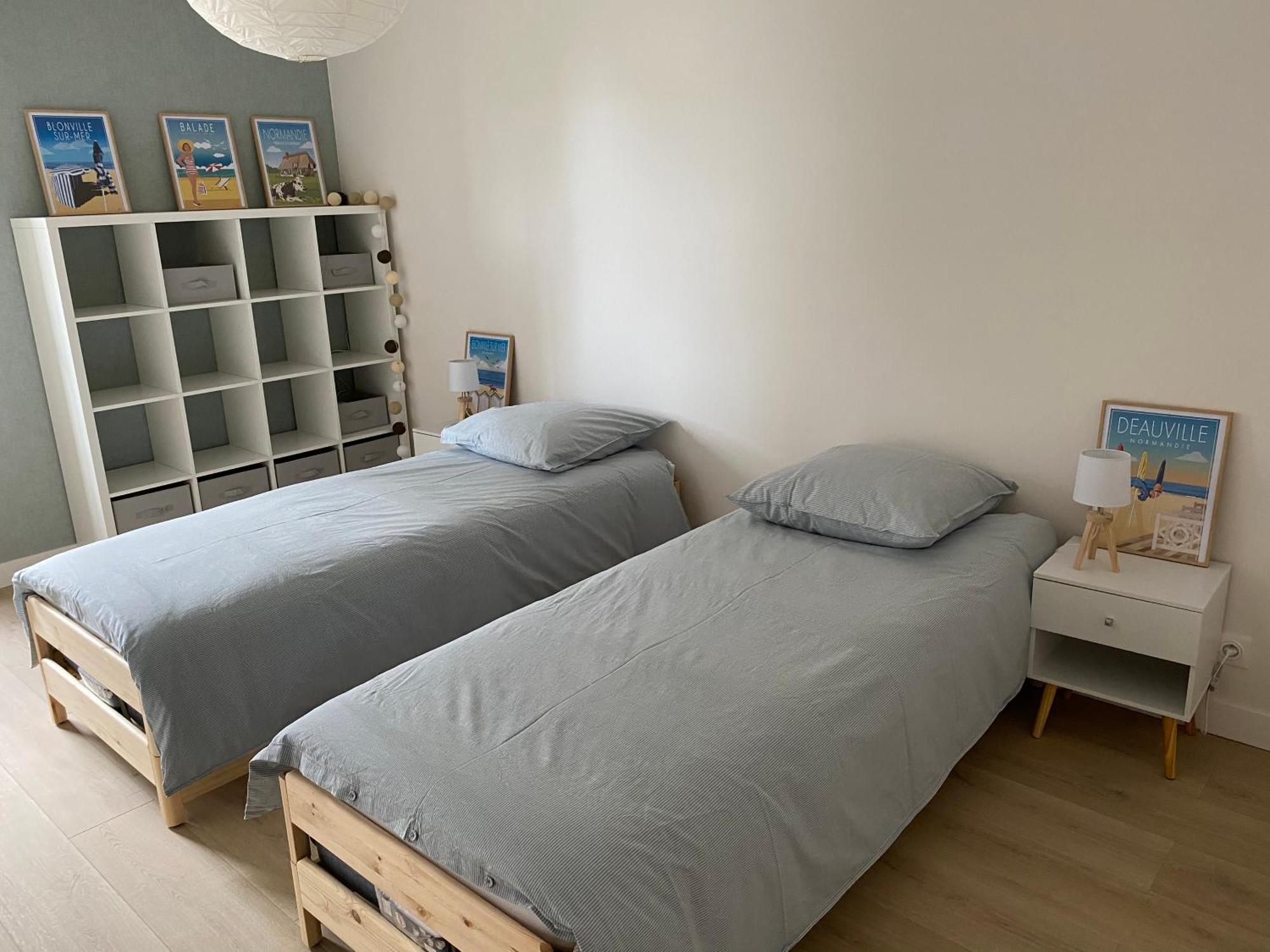 Appartement 65M2 Avec Balcon Vues Partielles Mer A 150M De La Plage Et Centre, Wifi Et Parking Prive Blonville-sur-Mer Dış mekan fotoğraf